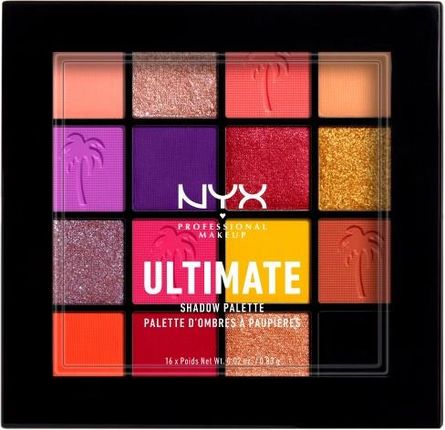 NYX Professional Makeup Ultimate Shadow Palette Paleta cieni Festival