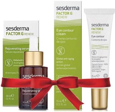 Sesderma Factor G - Rejuvenating Serum + Eye Contour Cream ZESTAW Serum 30 ml + Krem pod oczy 15 ml