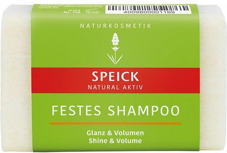 Speick Szampon Do Włosów W Kostce Speick Natural Aktiv Solid Shampoo Shine & Volume 60 g