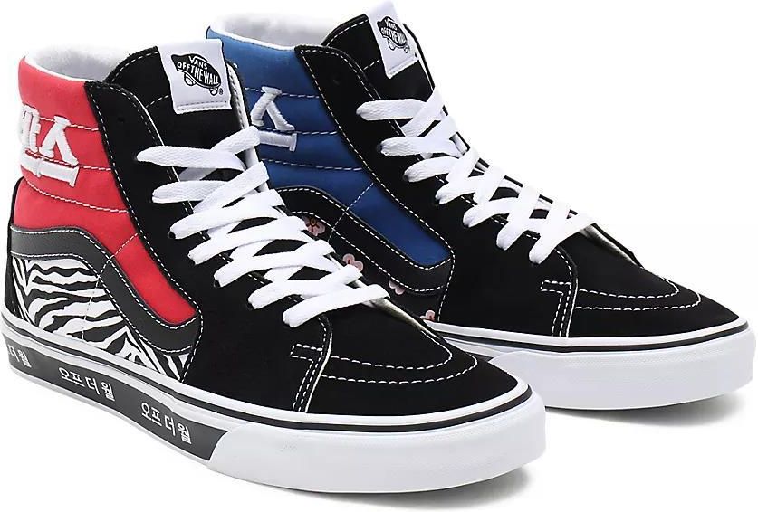 VANS Buty Korean Typography Sk8-hi ((korean Typography) Racing Red/true  Blue) Kobiety Czarny, Talla 40.5 - Ceny i opinie - Ceneo.pl