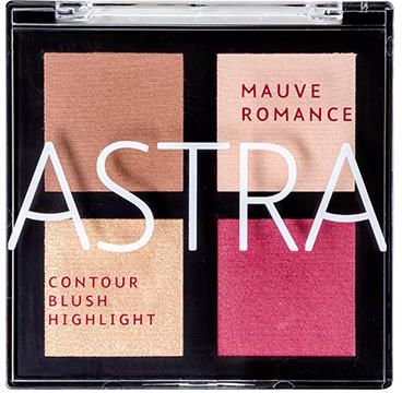 Astra Paleta do konturowania twarzy Mauve Romance 8g