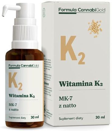 CannabiGold Formula Witamina K2 MK-7 z natto 30 ml