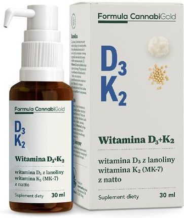 CannabiGold Formula Witamina D3 + K2 30 ml