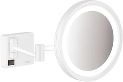 HANSGROHE ADDSTORIS - LUSTERKO KOSMETYCZNE ŚCIENNE Z OŚWIETLENIEM LED BIAŁY MAT - 41790700
