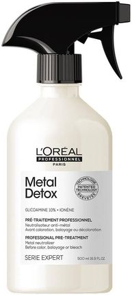 L'Oreal Professionnel Metal Detox Pre-Treatment Spray do ochrony włosów farbowanych 500ml