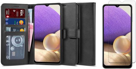 Braders Etui Wallet 2 + Szkło Do Samsung Galaxy A32 5G