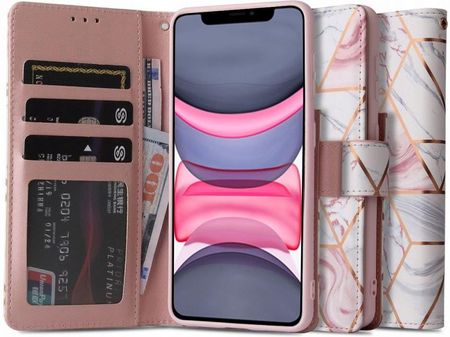 Tech-Protect Etui Wallet Marble Do Iphone 11