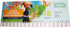 Zdjęcie Kayet Zestaw Artystyczny Markery Dwustronne 18El - Brodnica