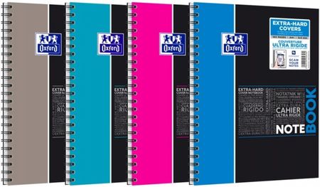 Oxford Kołonotatnik Notebook A4 /80K Kratka