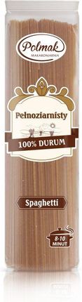 Polmak Makaron Pełnoziarnisty Spaghetti 400g 