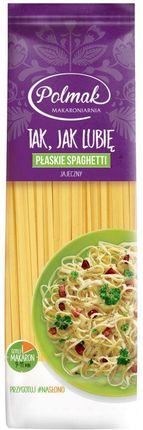 Polmak Makaron Jajeczny Płaskie Spaghetti 400g 