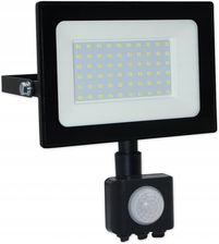 Master Led Halogen Naświetlacz Lampa 50W Z Czujnik Ruchu