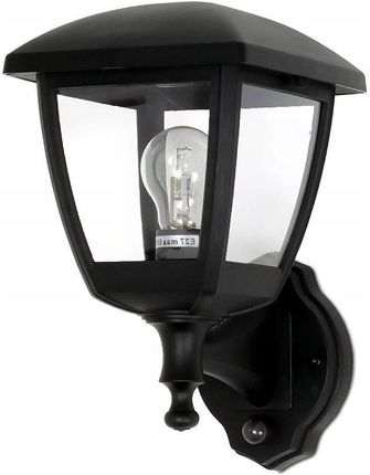Kwazar Luminaire Lampa Ogrodowa Zewnętrzna Z Czujnikiem Ruchu E27