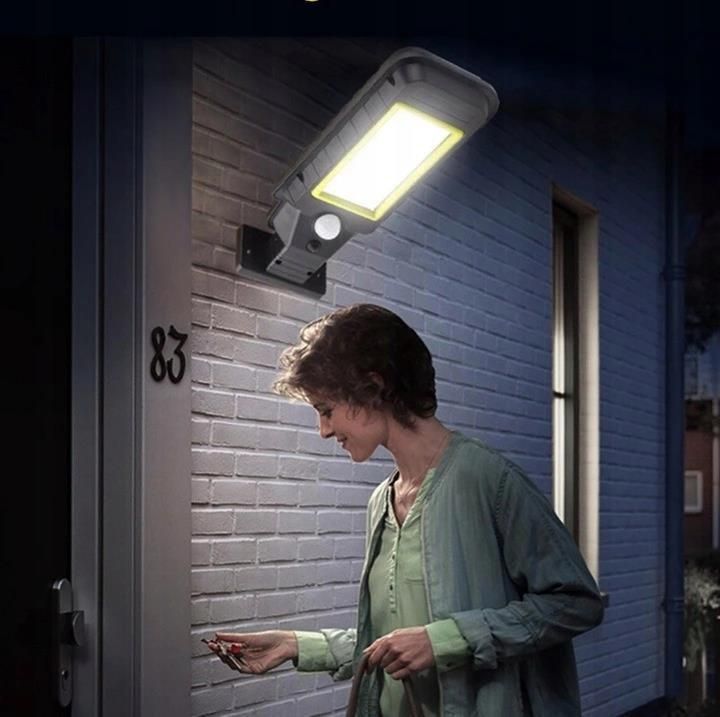 Lampa Solarna Halogen Led Czujnik Ruchu Zmierzchu - zdjęcie 10 Lampa Solarna Halogen Led Czujnik Ruchu Zmierzchu