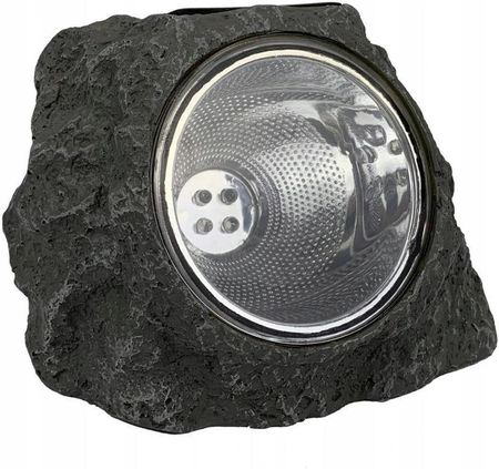Lampa Solarna Kamień Duży Ip44 Szara 2 X Led