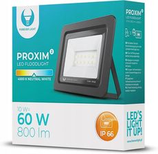 Zdjęcie Forever Naświetlacz Halogen Led 10W = 60W Biały Neutralny - Pierzchnica