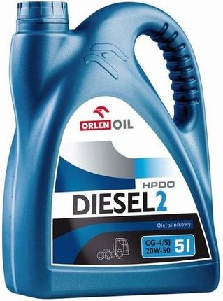 ORLEN DIESEL 2 HPDO CG-4 20W50 olej silnikowy 5L