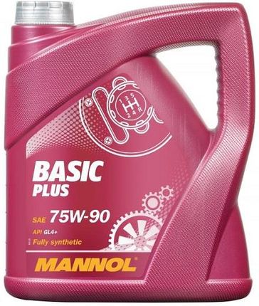 MANNOL BASIC PLUS 75W90 API GL4+ olej przekładniowy 4L