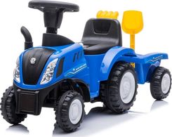 Sun Baby Jeździk Traktor Z Przyczepą New Holland Niebieski