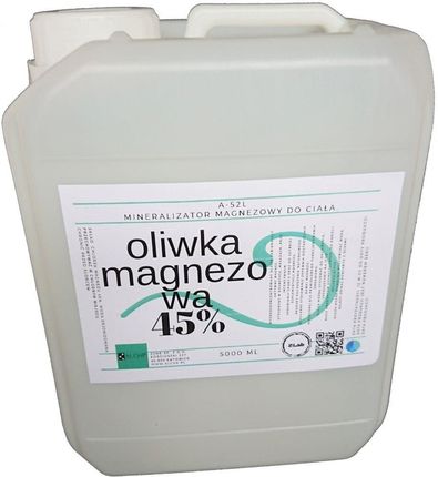 Alche Oliwka Magnezowa Oliwka 45% MgCl2. 5000 ml.