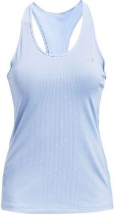 Under Armour HG Racer Tank Isotope Blue/Metallic Silver L