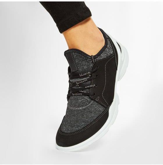 ECCO Sneakersy Biom Street W 84183351052 Czarny - Ceny i opinie - Ceneo.pl