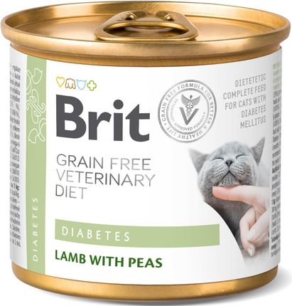 Brit Veterinary Diet Diabetes Cat 200G