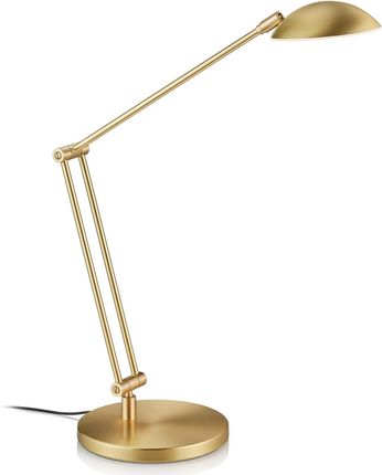 Knapstein Lampa stołowa LED Hebe sterowana gestami, mosiądz