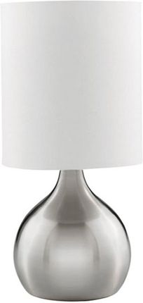 Searchlight Lampa stołowa Touch 3923, srebrna satynowana
