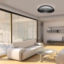 Zdjęcie Mantra Wentylator sufitowy Himalaya LED, pilot, czarny - Czempiń