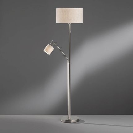 Fischer&Honsel Gmbh Lampa podłogowa Layer lampka do czytania piaskowa