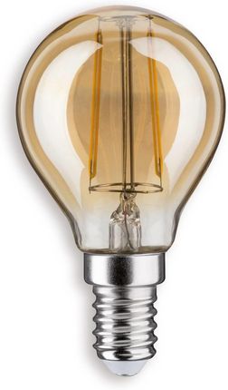 Paulmann E14 2,5W 825 żarówka kropla LED, złota