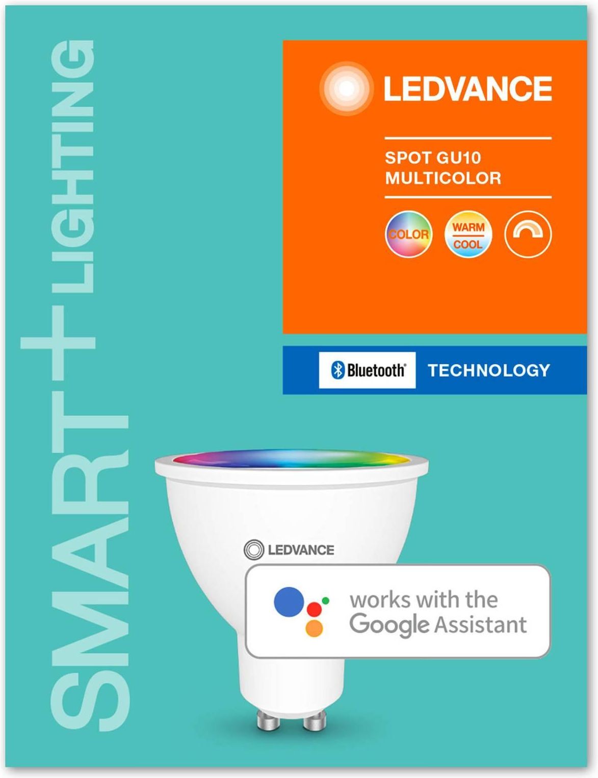 System domotyki Ledvance Smart+ Bluetooth GU10 żarówka LED 5W RGBW ...