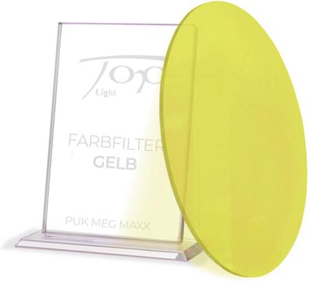 Top Light Filtr barwny dla lamp serii Puk Meg Maxx, żółty