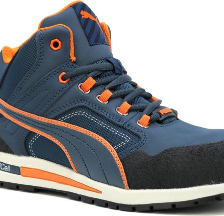 Puma Buty Robocze Crosstwist Mid S3 Niebieski - Ceny i