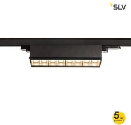 Slv SIGHT MOVE, 3-fazowy system oświetlenia DALI czarny 3000 K 1004690 Spotline