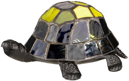 Elstead Lampka dekoracyjna w kształcie żółwia lądowego Tiffany QZ-TORTOISE-TL