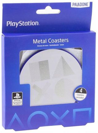 Paladone Metalowe Podkładki Playstation PS5 4szt