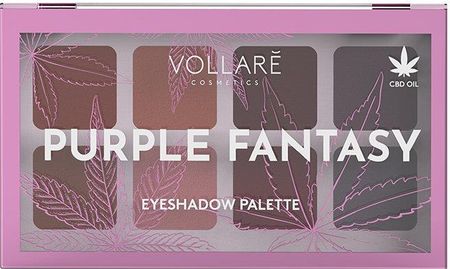 Verona Vollare Purple Fantasy Eyeshadow Palette Paleta Cieni 11g