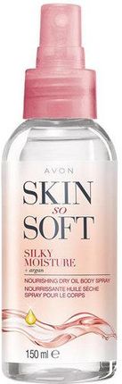Avon Skin So Soft Nawilżająco Odżywczy Olejek Do Ciała W Sprayu 150 ml