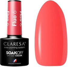Zdjęcie Claresa Soak Off Lakier Hybrydowy Fluo 6 5ml - Nałęczów