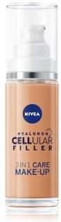 Nivea Hyaluron Cellular Filler 3In1 Care Make-Up Podkład W Płynie Nr. 03 Dunkel 30 ml