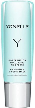 Krem Yonelle Fortefusion Hyaluronic Acid Forte Faceand Neck Y-Youth Mask Fortefusion na noc 75ml