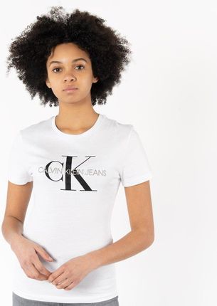 Koszulka damska Calvin Klein Core Monogram Logo (J20J207878-112