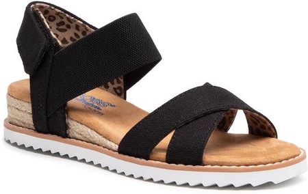 Skechers Espadryle Secret Picnic 33386/Blk Czarny