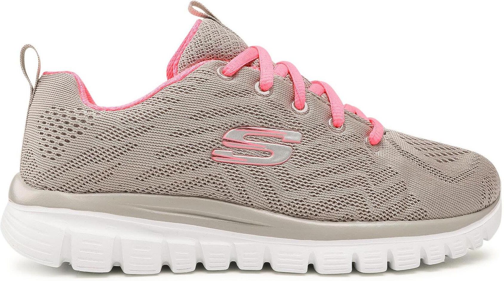 Skechers Buty Get Connected 12615 GYCL Szary Ceny i opinie