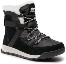 Sorel Śniegowce Whitney II Flurry NL3819 Czarny