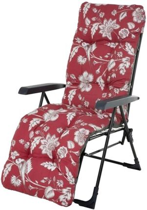 Patio Fotel Leżak Krzesło Malaga Plus Czerwień