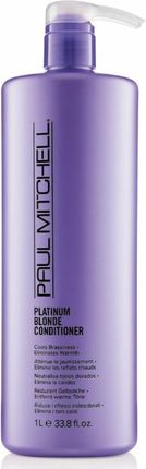 Paul Mitchell Platinum Blonde Odżywka Niwelująca Żółty Odcień Włosów Blond i Siwych 1000 ml