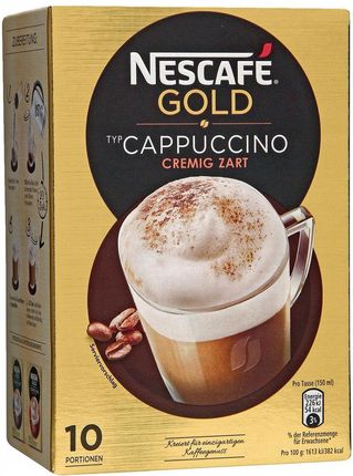 Nescafe Kawa Gold Cappuccino 10 saszetek (140G)
